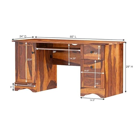 computer table office table study desk wooden table