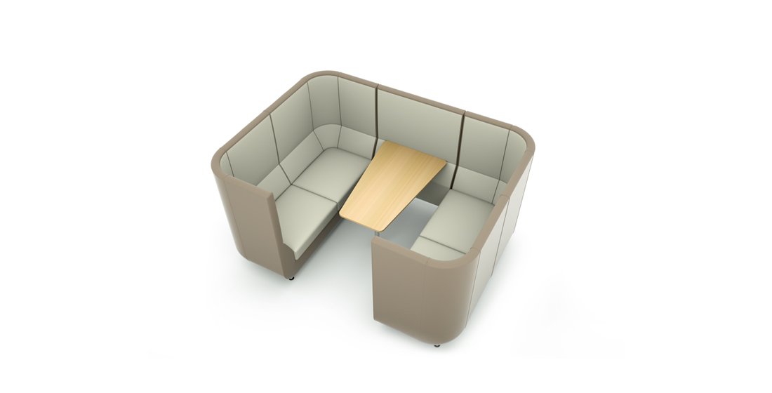 4-Seater Office Sofa Featuring Modern Elegance and Ergonomic Comfort, Crafted to Enhance the Atmosphere of Corporate Spaces