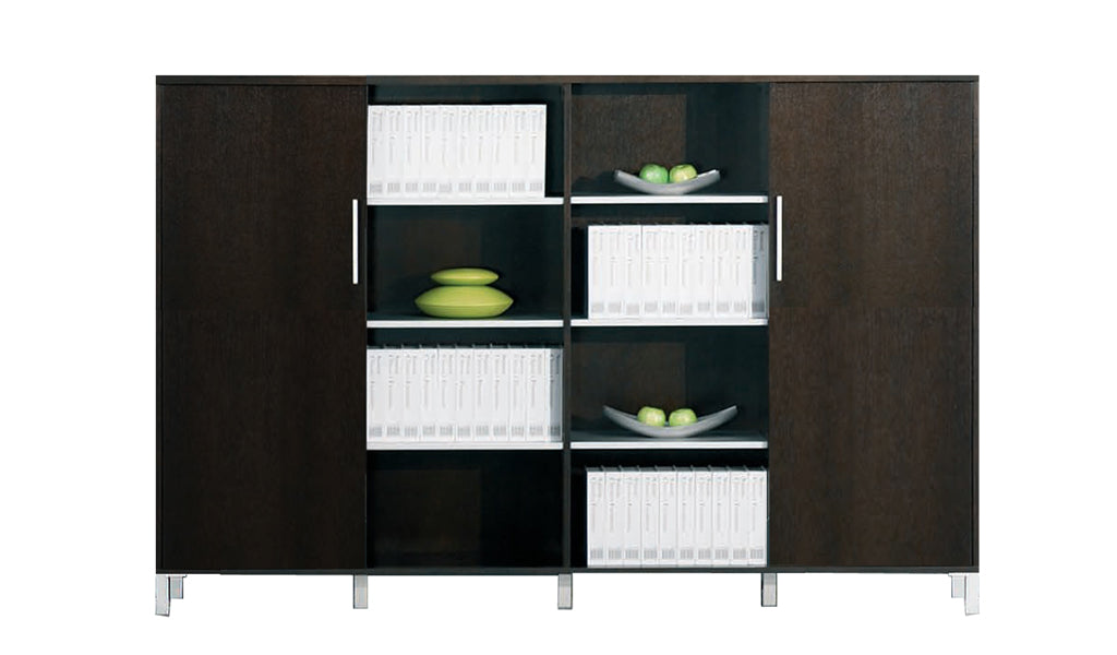Wooden Office Storage Cabinet with Durable Construction & Space-Saving Design for for Organized Office Environments