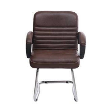 Premium Leatherette Guest Chair for Office – Sleek & Comfortable Design Modern Leatherette Fabric Office Chair – Ideal for Reception & Meeting Rooms