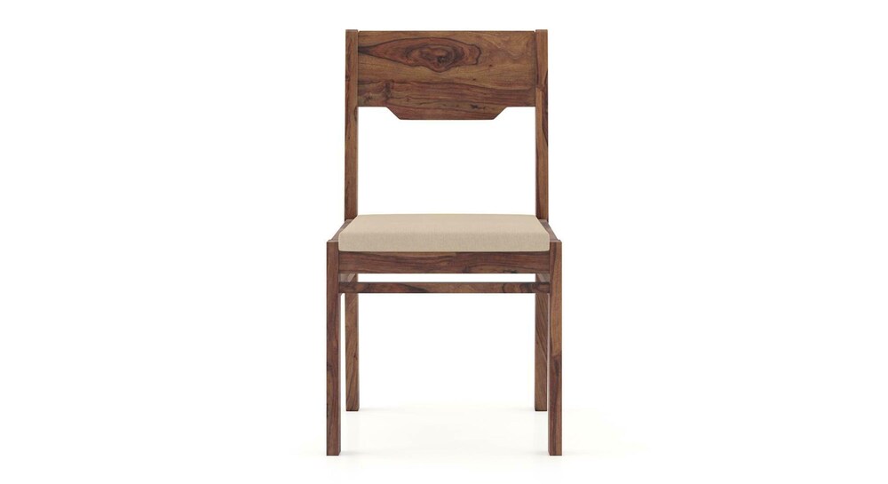 কাঠের ফ্রেম বেস সহ ডাইনিং চেয়ার