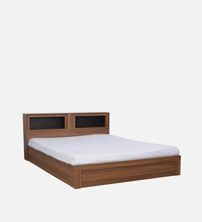 King Size Bed with Box Storage, Sleek Design, Spacious for Stylish Modern Bedrooms