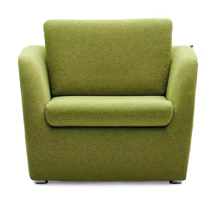 3 Seater & Sofa For Home Furniture, Upholstery Velvet Premium and Durable Design For Living Room and Office- Green