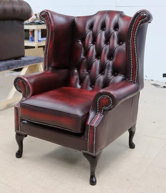 Luxury Design Boss and Director High-Back Leatherette Office Chair, Fixed Armrest, and for Wooden Base