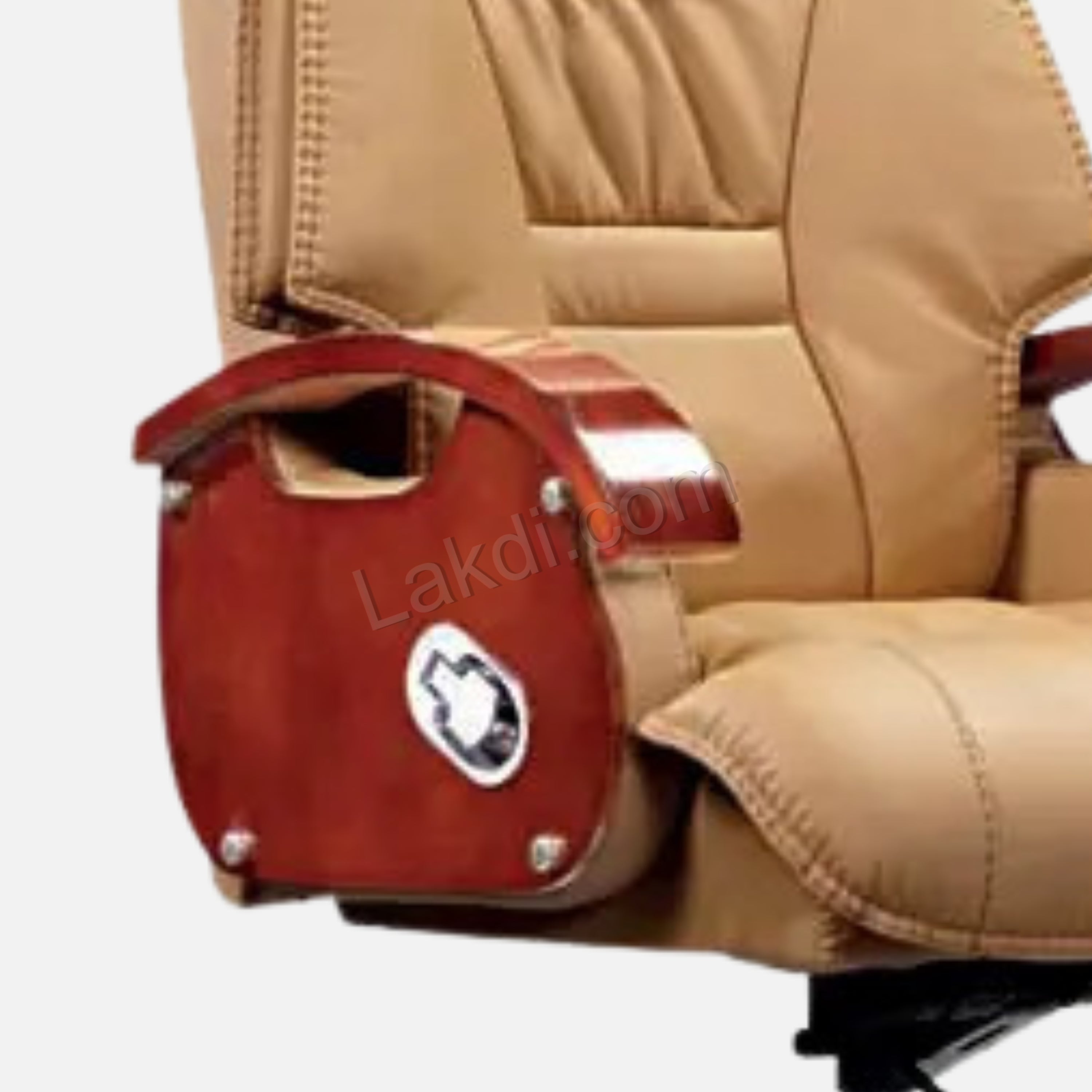 High Back Director Chair for office Modern Design Made in Plyboard with Leatherette & Recliner & Height Adjustable and Revolving Chair