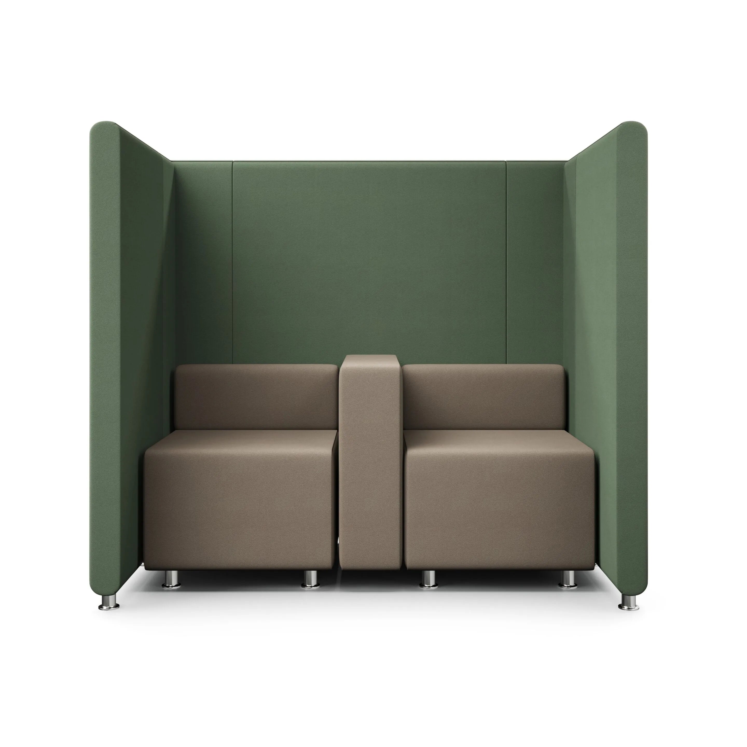 2 Seater Office Sofa for Office Area and High Backrest Sofa for Comfort and Style with Premium design.