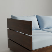 3 Seater Sofa For Home Furniture Upholstery Suede Modern Look and Comfortable for Living Space.