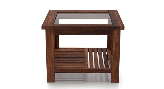 Home and Living Room for Center Coffee Table Made in MDF with Glass Top Perfect Home Furniture Accent
