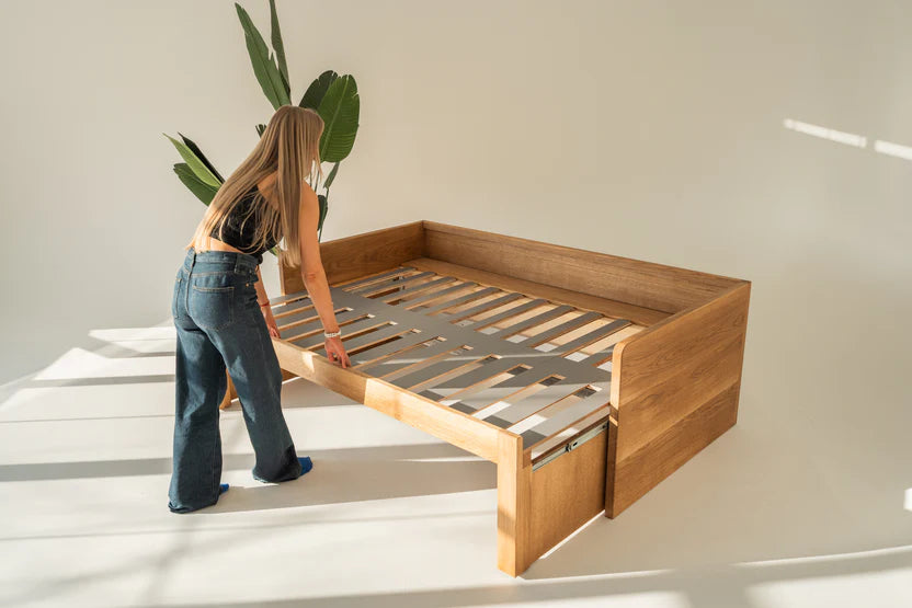 Sofa cum Bed for Smart Living: Versatile MDF Sofa Cum Bed – Effortless Transformation from Stylish Sofa to Cozy Bed