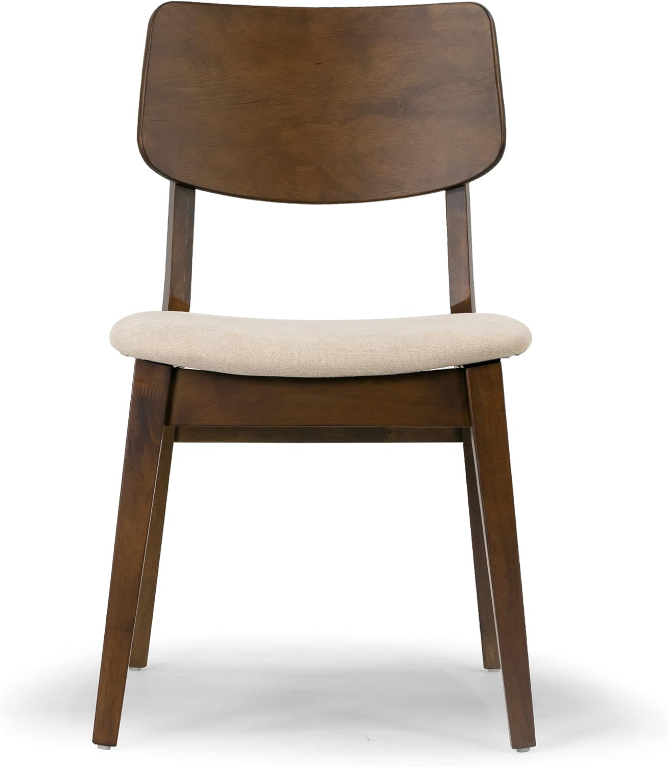 কাঠের ফ্রেম বেস সহ ডাইনিং চেয়ার