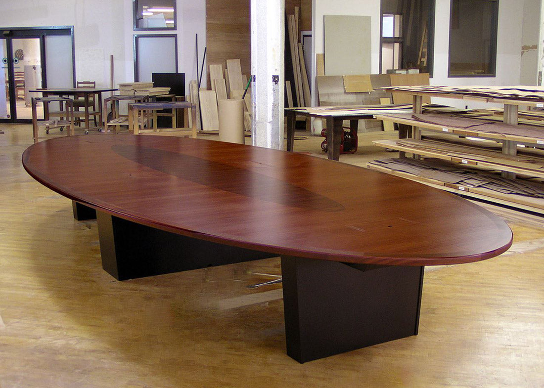 Conference Table for Office Furniture with Modern, Sleek Design and Ample Seating Capacity