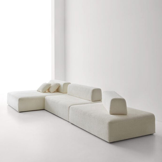 L-Seater Sofa for Home Use with Velvet Upholstery, High-Quality Fabric, and Solid Premium Wood – A Perfect Blend of Comfort and Premium Design.