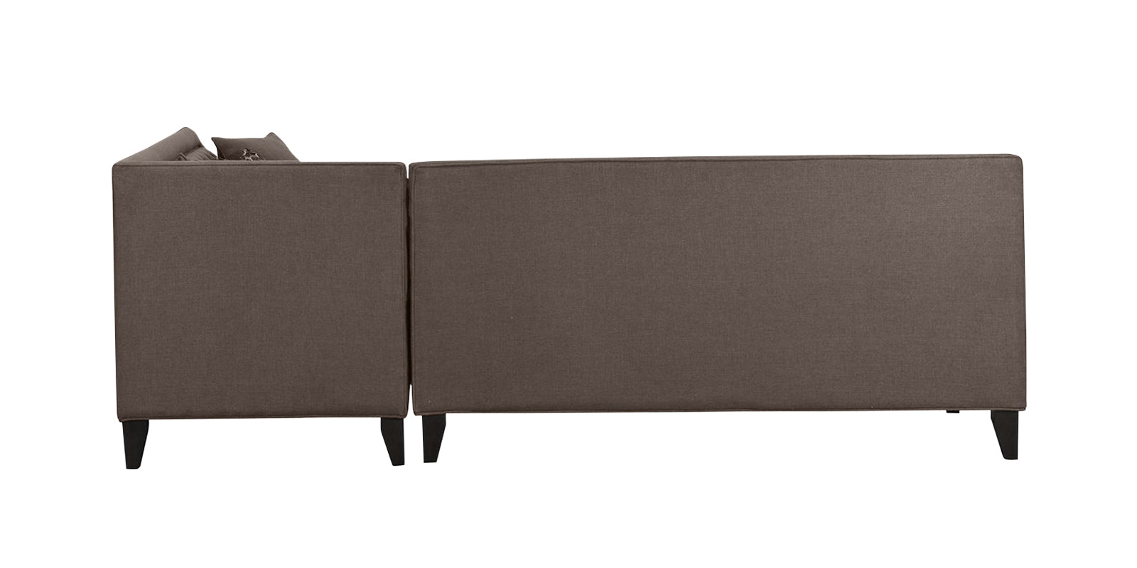 3 Seater C Shape Corner Sofa For Home and furniture Upholstery Cotton Polyester Modern and Durable Design for Living Room – Light Brown