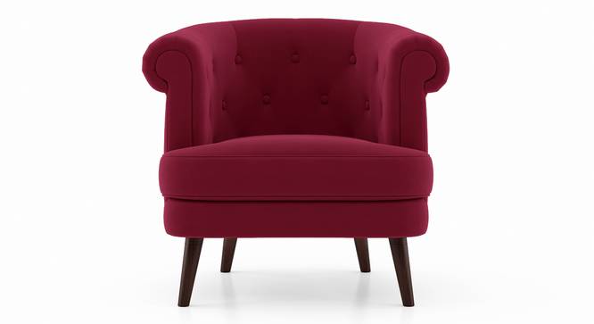 Lounge Chair For Living Room ,Modern and Luxury Accent Arm Chair Upholstery Velvet -Purple