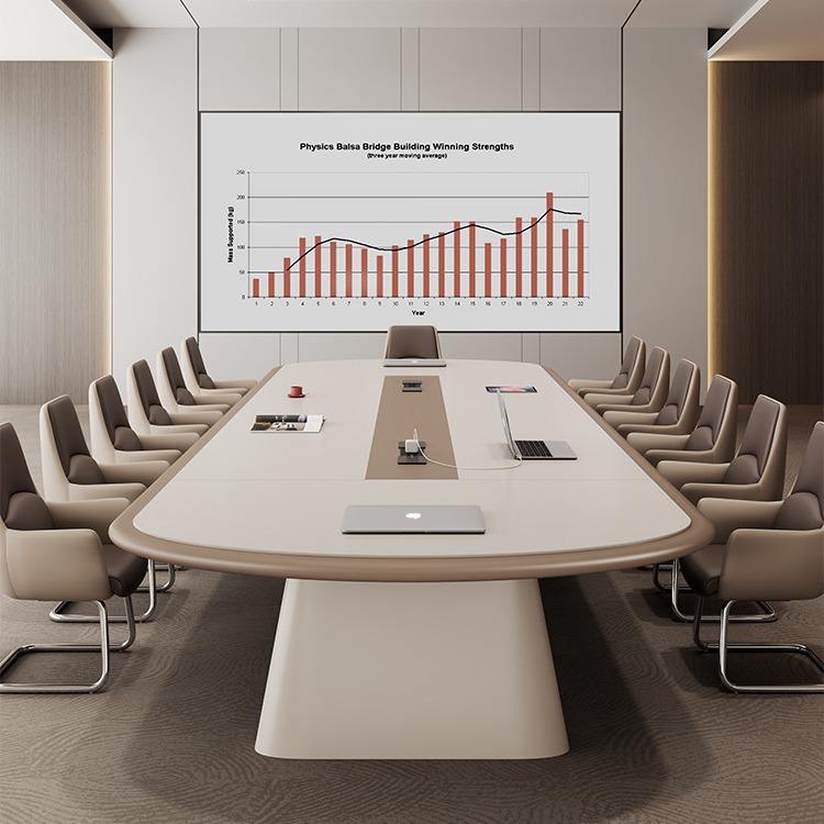 Conference and Meeting Table for Office Furniture with Modular Furniture Design, Ideal for Large Offices