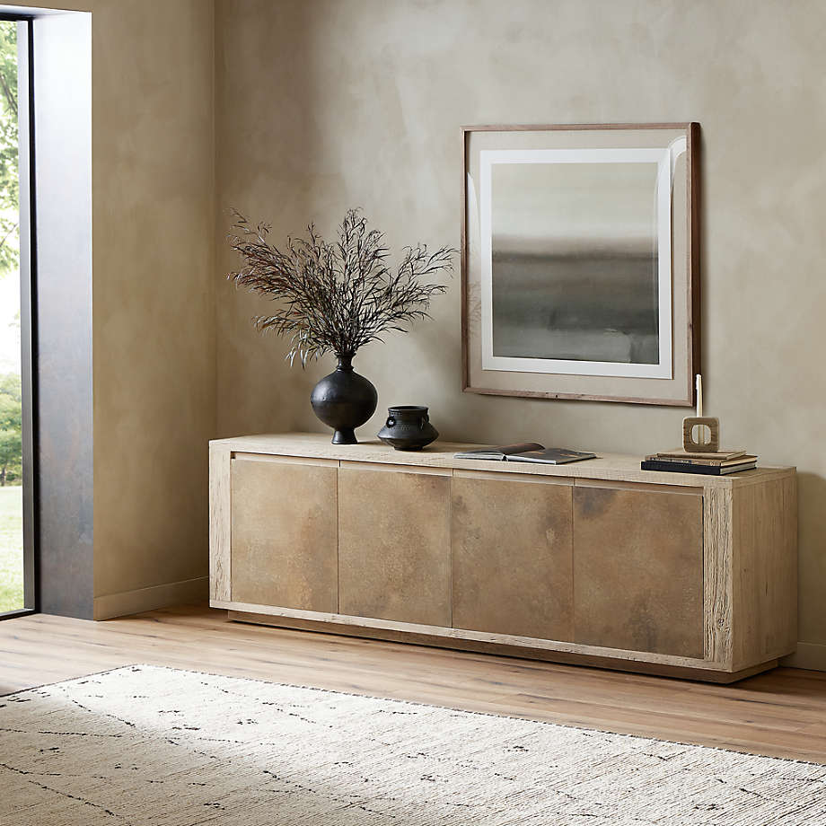 Wooden Storage Cabinet with Gentle-Close Hinges and Stylish Design, Classic Finish and Everyday Storage