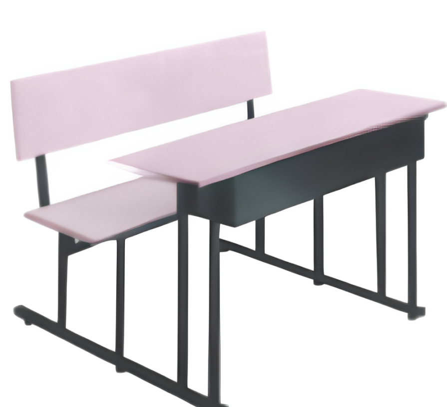 2 Seater School Student Study Desk -