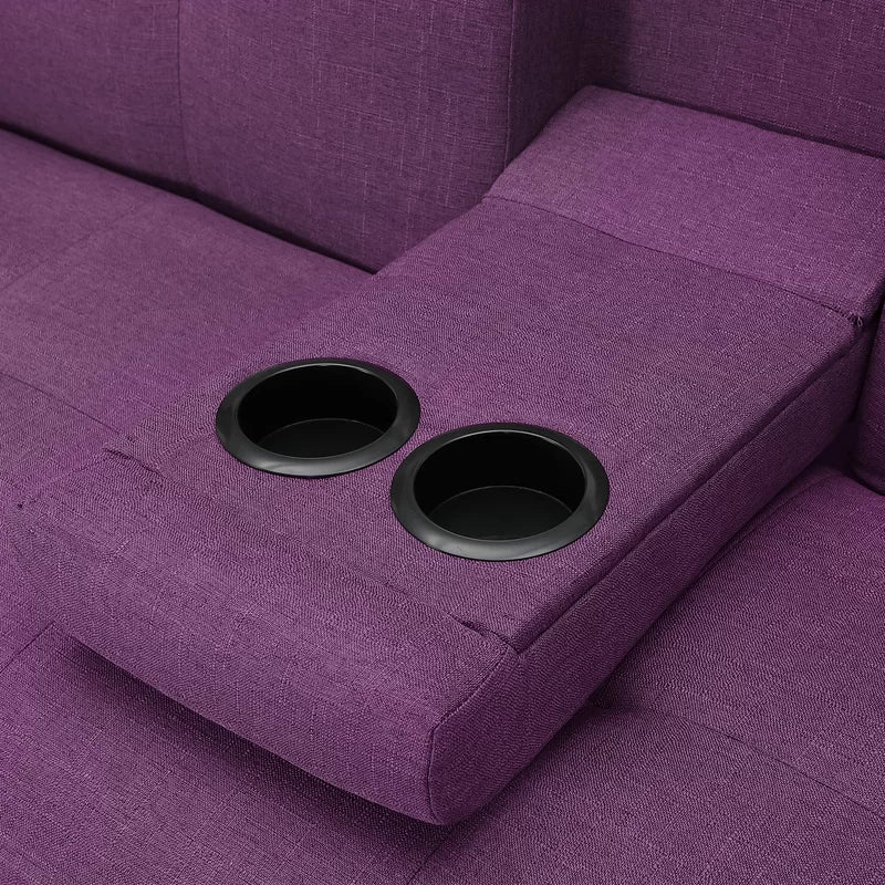2 Seater Sofa Cum Bed with Metal Legs -