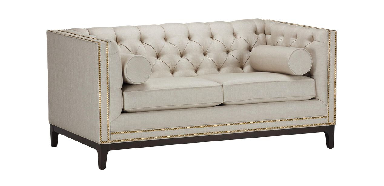 2 Seater Sofa Poly-wrapped foam cushions With durable engineered panel frame structured seat -