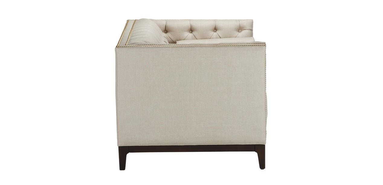 2 Seater Sofa Poly-wrapped foam cushions With durable engineered panel frame structured seat -