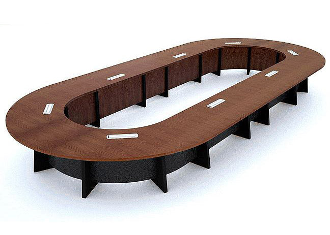 Conference and Meeting Table for Office Furniture with Minimalist Design and Smart Finish