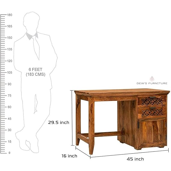 computer table office table study desk wooden table