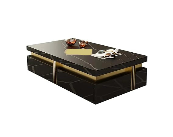 মেটাল ফ্রেম বেস গ্লাস সেন্টার টেবিল