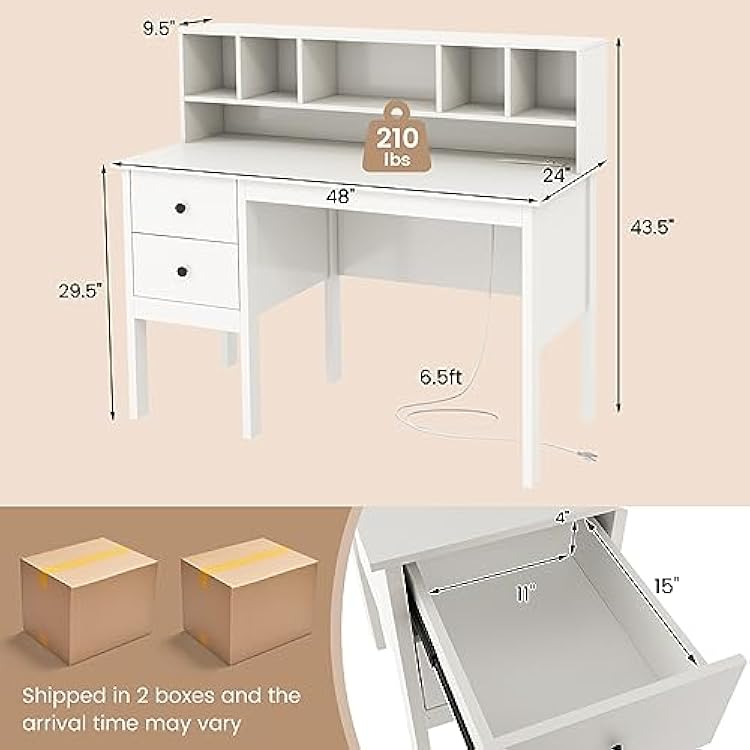 computer table office table study desk wooden table