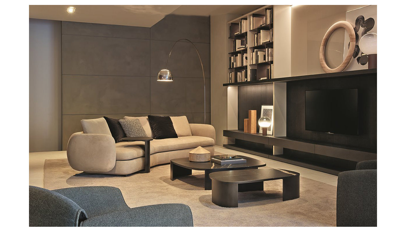 3 Seater Sofa For Home Furniture Upholstery Fabric Luxury Comfort Sofa & Durable Design For Living Room -Cream