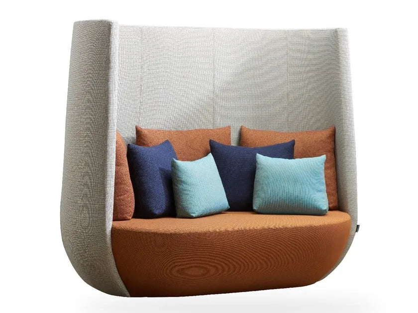 3 Seater Office Sofa for Office Zone and Premium Sofa with High-Back Design for Modern Office Comfort.