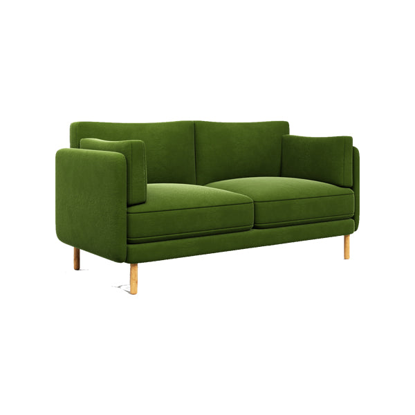 3 Seater Sofa For Home Furniture Upholstery Fabric Modern & Durable Design For Living Room -Green
