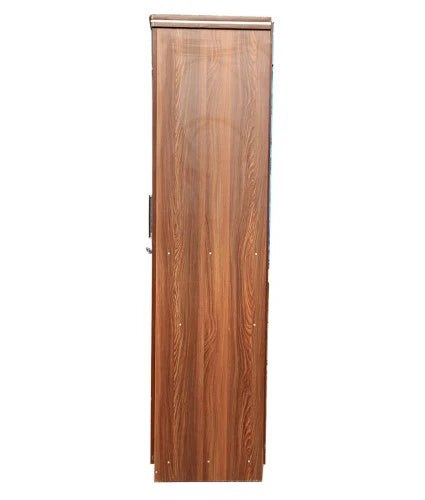 Wardrobe for Bedroom Used Storage – Designer Two‑Door Almirah, Spacious Hanging & Shelving Layout, Made from Durable Particle Wood