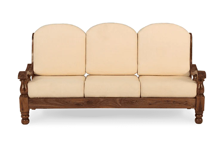 3 Seater Sofa For Home Furniture Upholstery Sued Elegant Fabric and Durable Quality Wooden and Modern Comfortable for Living Hall Room
