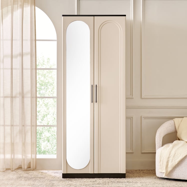 Wardrobe for Home 2 Doors Modular Aesthetic Appeal,Space-Saving Functionality, and High-Quality Storage Capacity