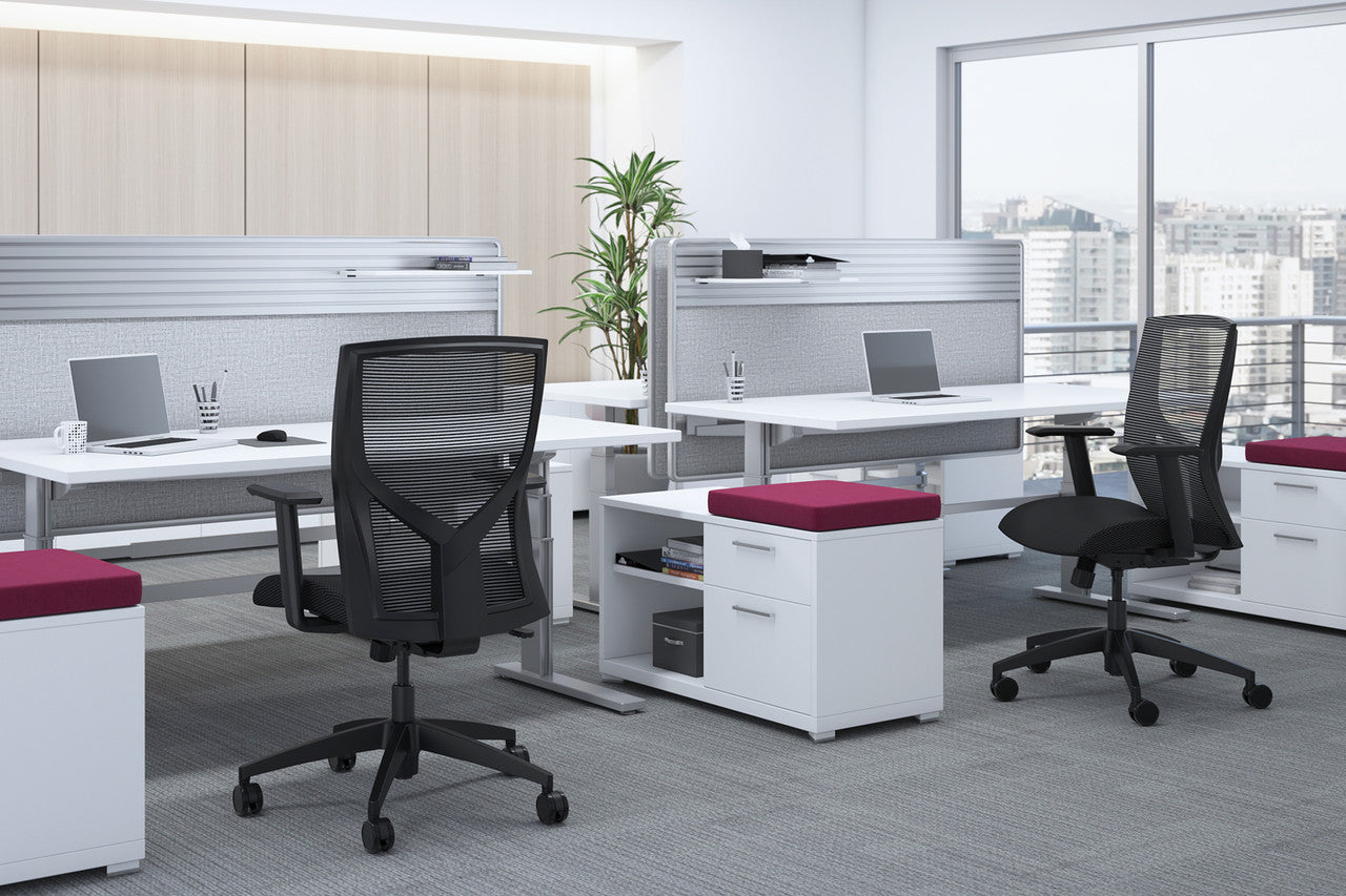 Office Mesh Chair with Ergonomic Design with Adjustable Height and Lumbar Support - Revolving Base, Premium Quality & Adjustable Headrest, and Backrest (Copy)