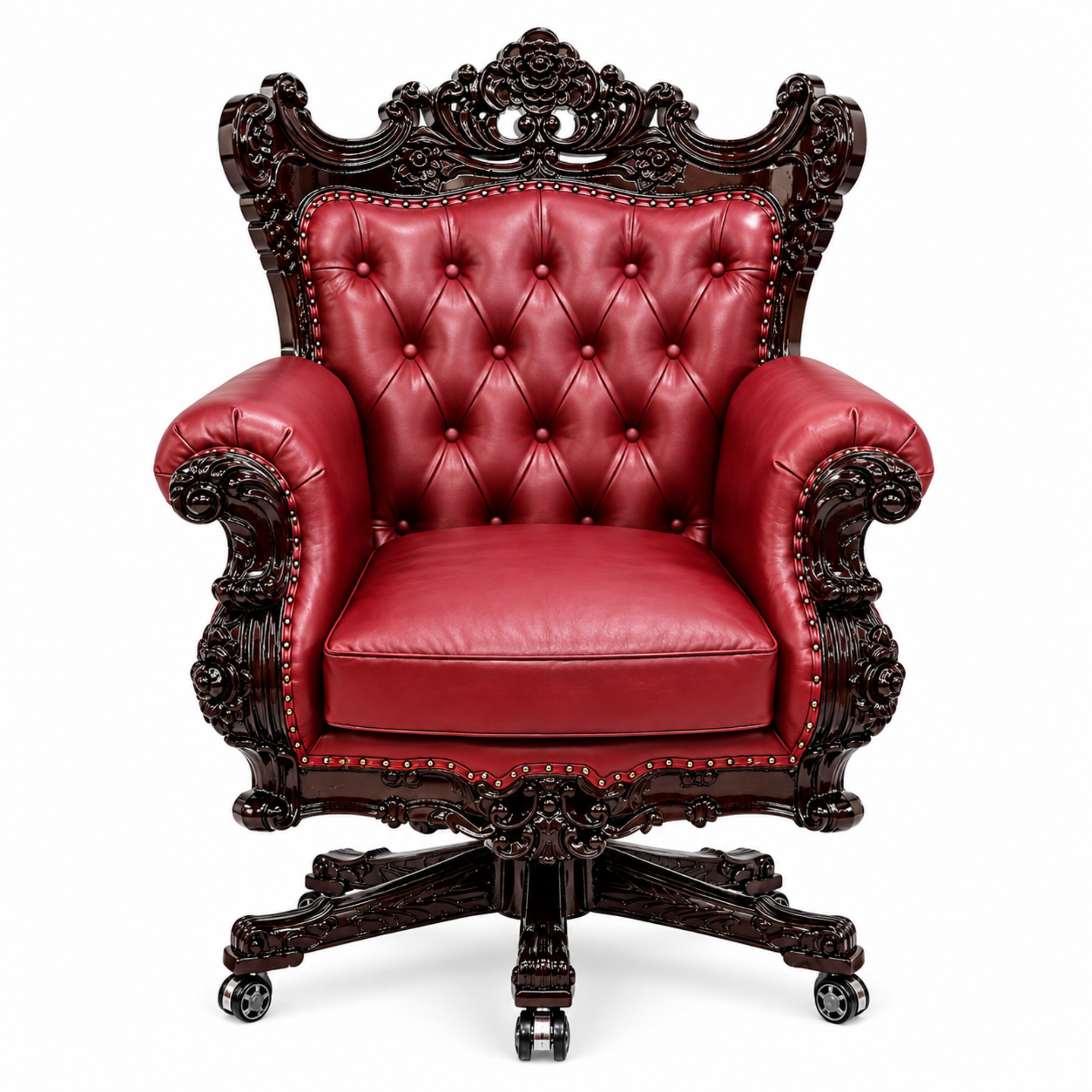 Red Director Chair Front View