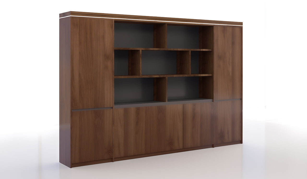 Wooden Office Storage Cabinet with Strong Durability for Long-term Professional Use