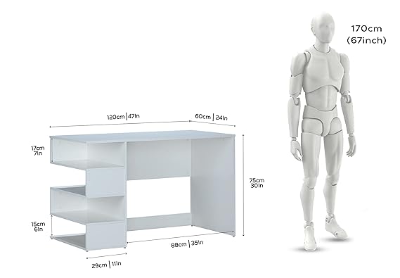 computer table office table study desk wooden table