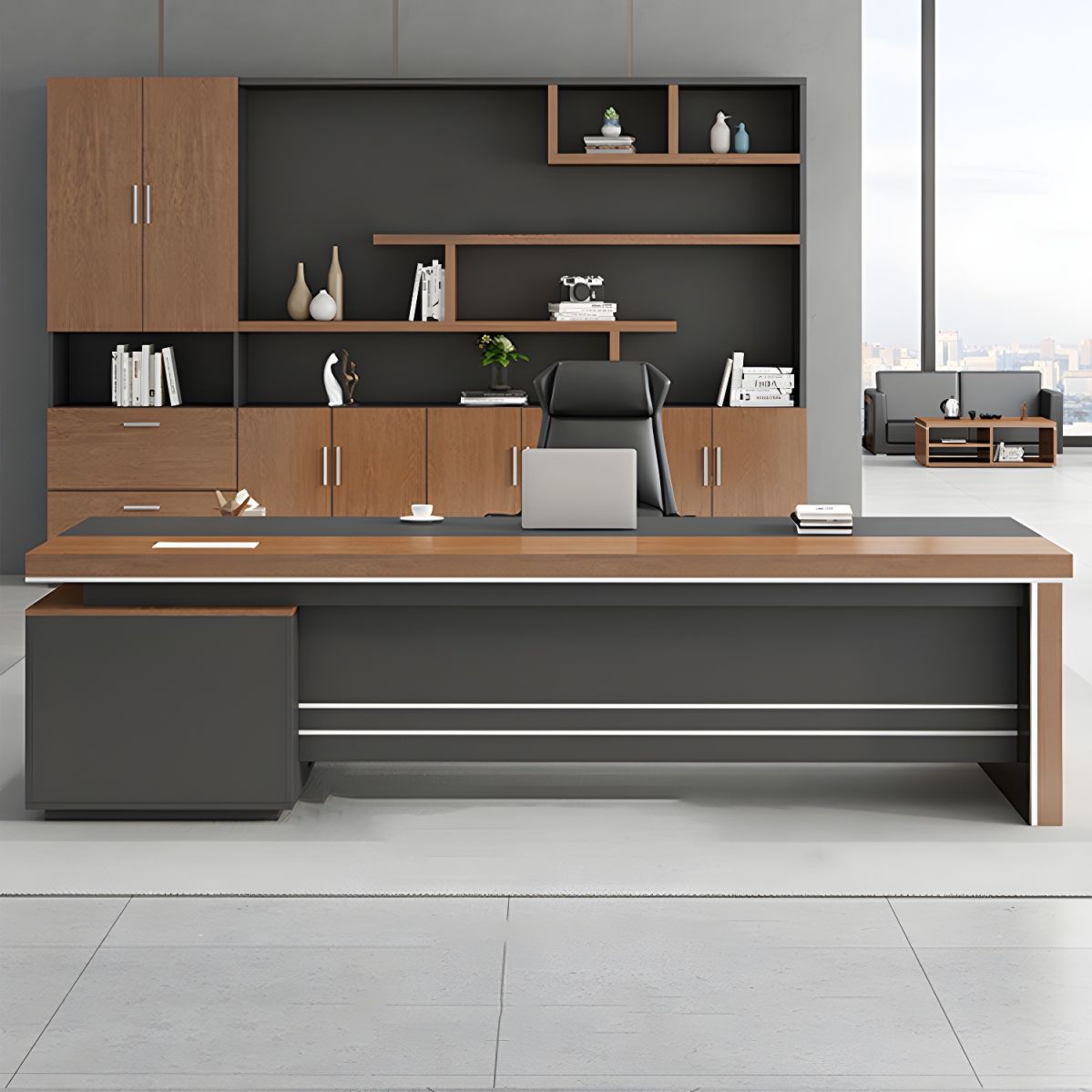 Premium Director Tables for Stylish Office Interiors