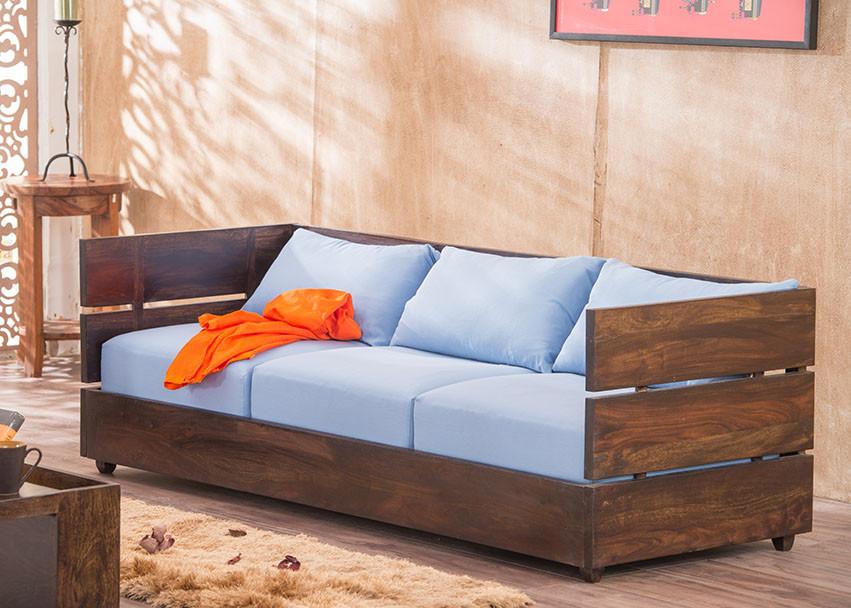 3 Seater Sofa For Home Furniture Upholstery Suede Best Quality Fabric and High Quality Wooden and Comfortable for Living Room