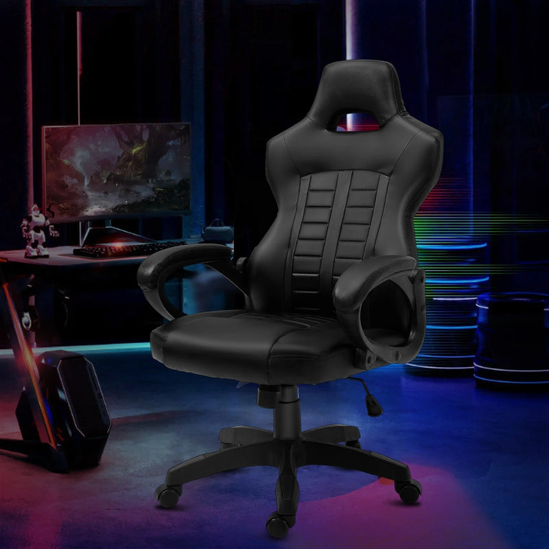 Ergonomic Swiveling PC & Racing Game Chair