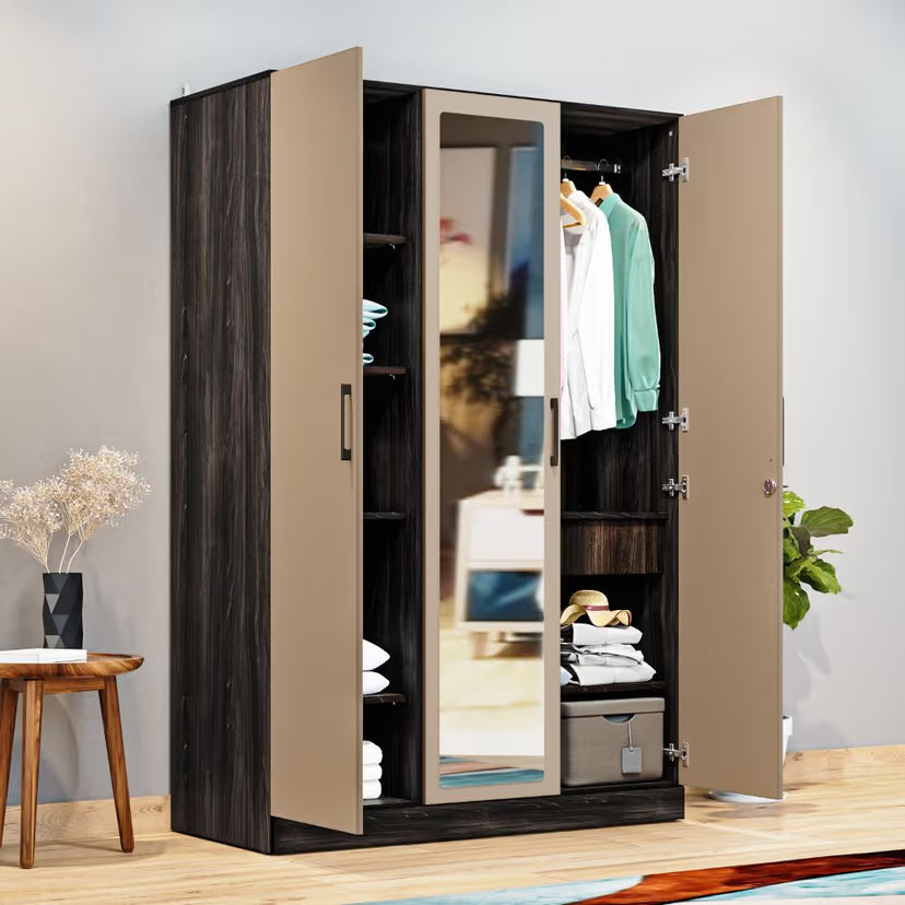 Almirah for Bedroom – Solid Wood with Spacious Storage Elegant Design for Home Interiors