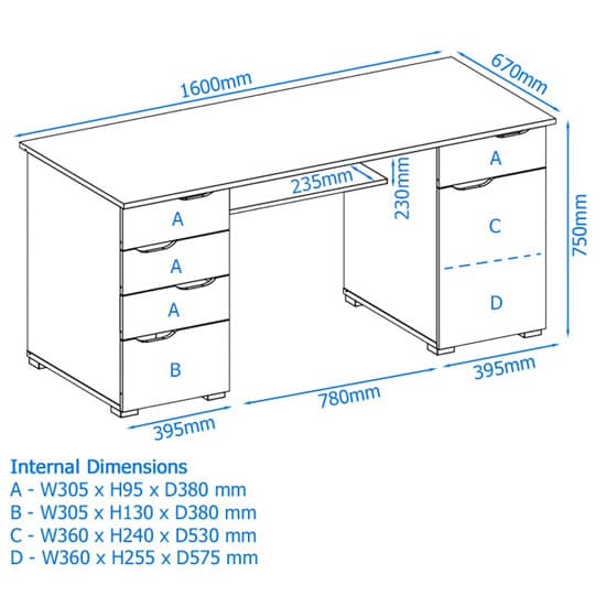 computer table office table study desk wooden table