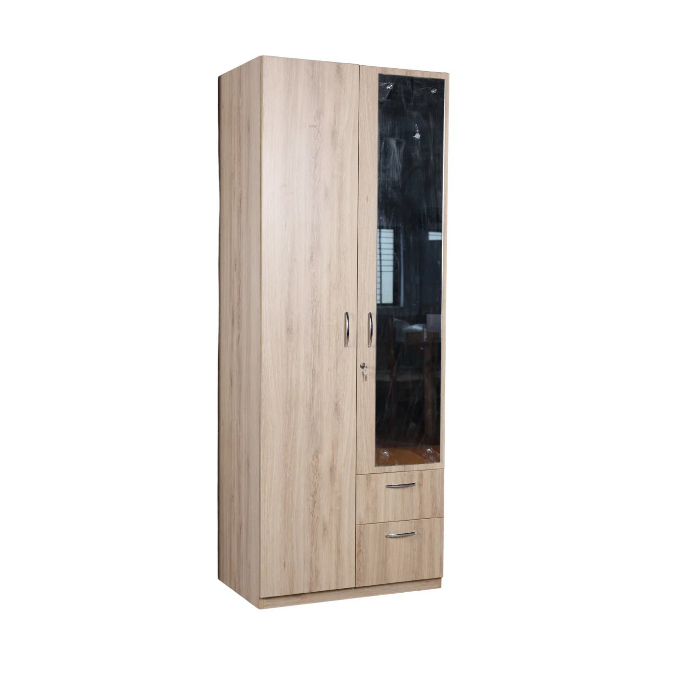 Wardrobe for Home, 2 Doors Modular Functional Shelves and Aesthetic Design for Home Interiors