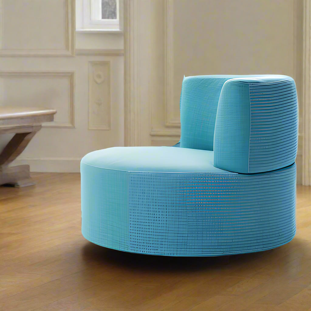 1-Seater Office Sofa with Modern Designs and Modular Sofa Pod for Office Work Environment.
