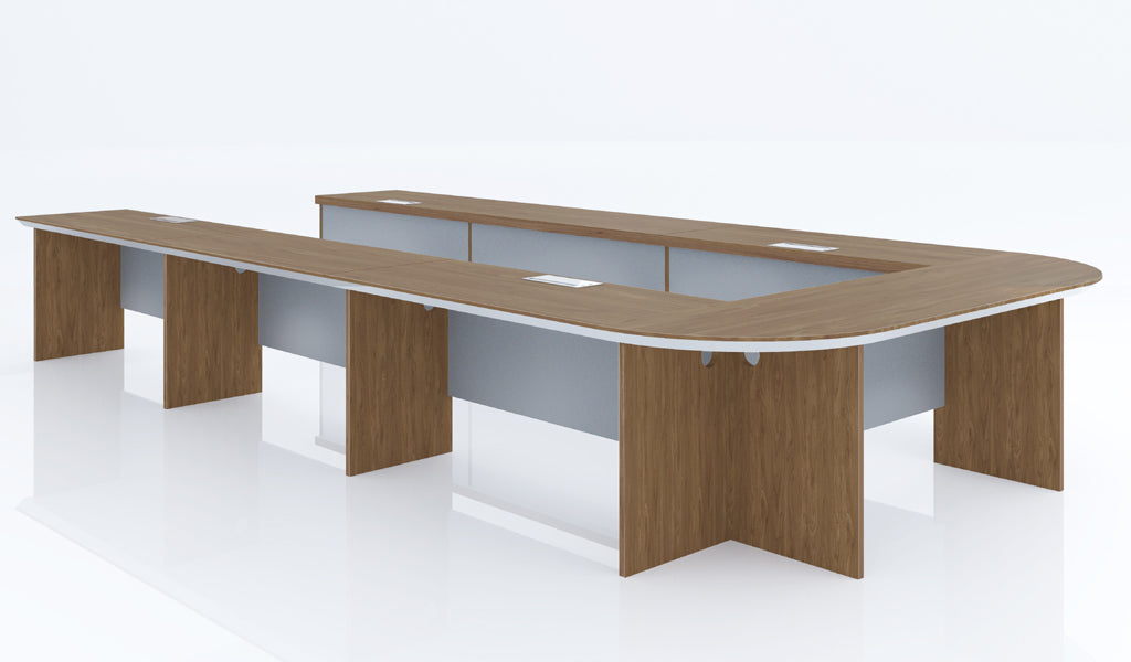 Conference & Meeting Room Table Premium Materials Offering Ample Seating Space and Professional Meeting Environment