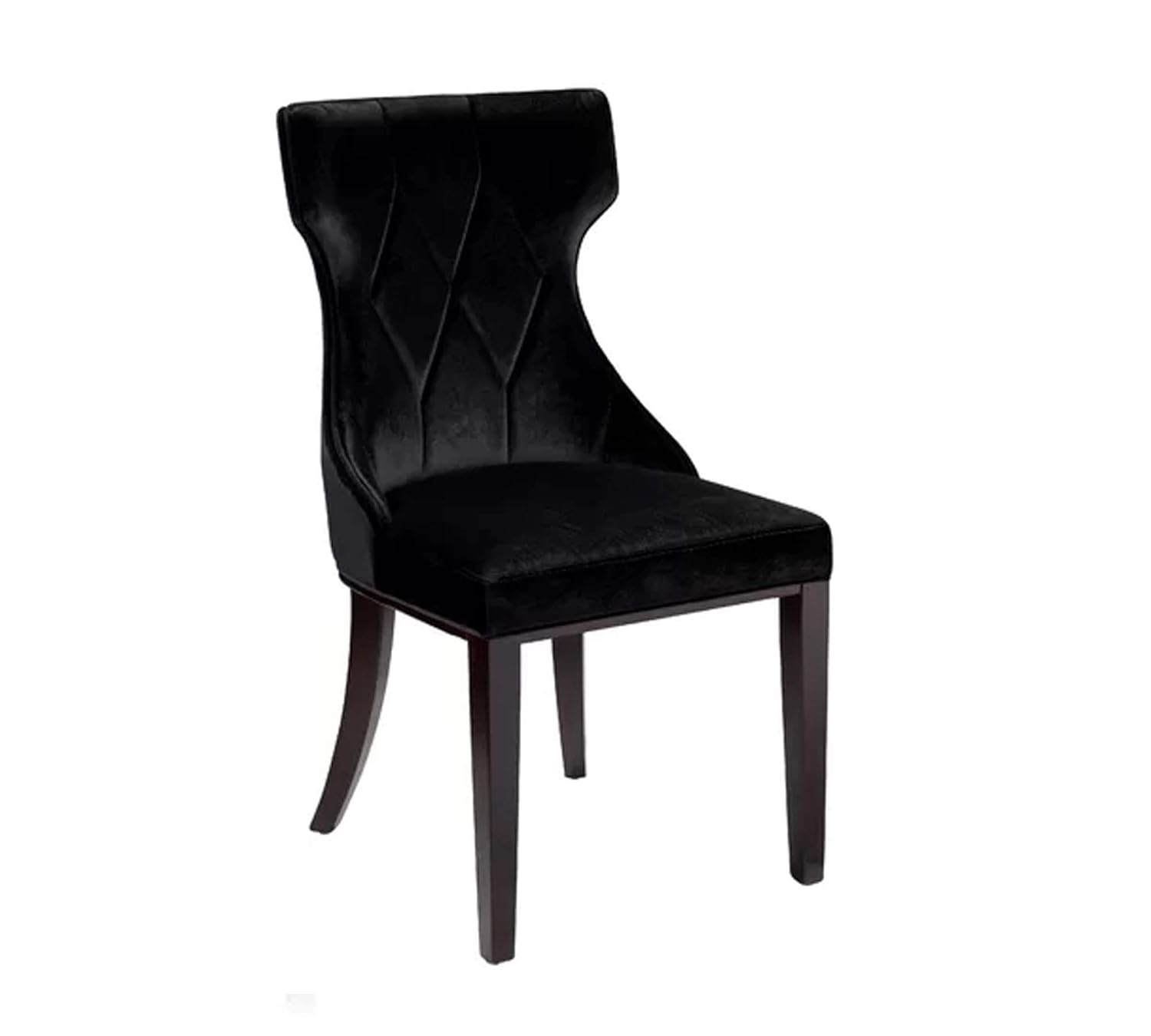 সলিড কাঠের ফ্রেমের পায়ের বেসে ডাইনিং চেয়ার