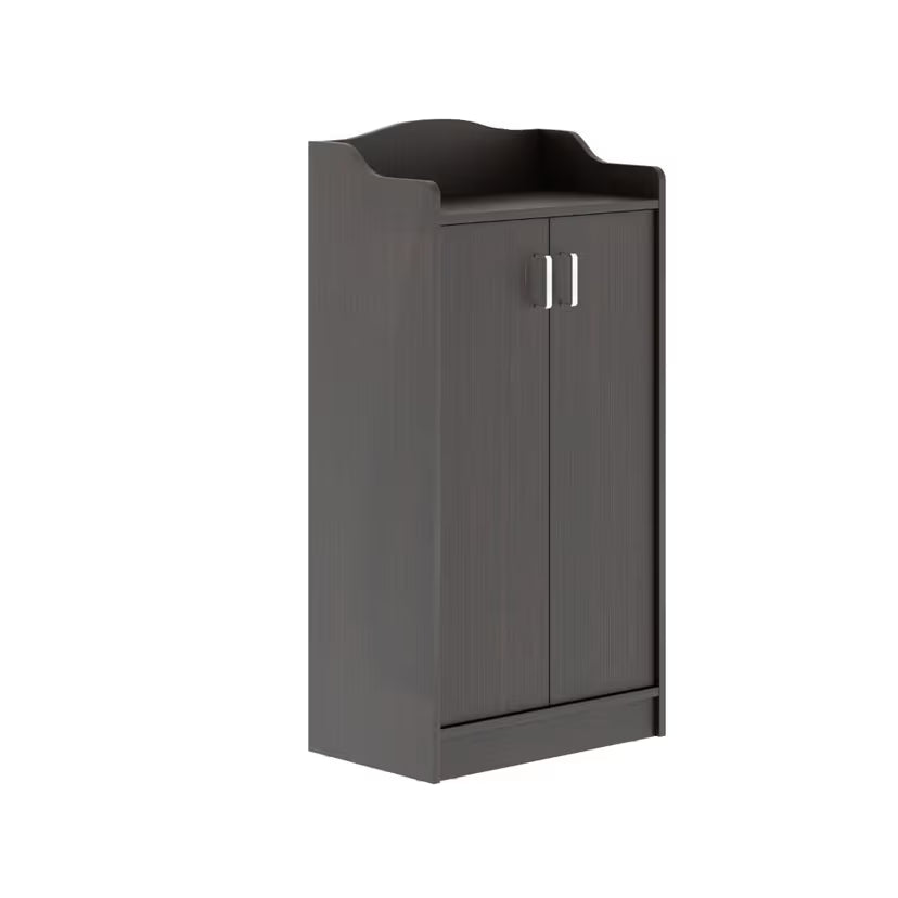 Wooden Shoes Storage Cabinet with Durable Build, Ideal for Long-Term Storage Use