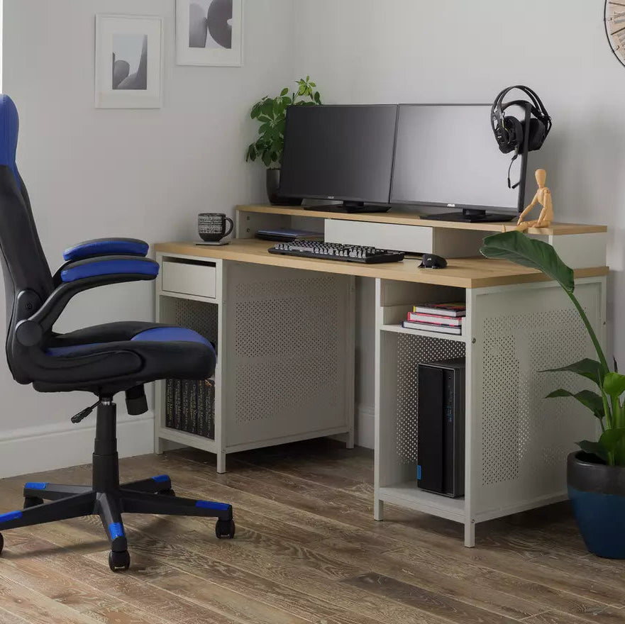 Ergonomic study desk for comfortable working