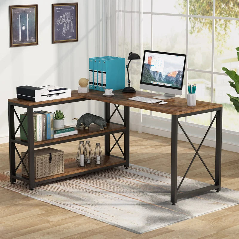computer table office table study desk wooden table